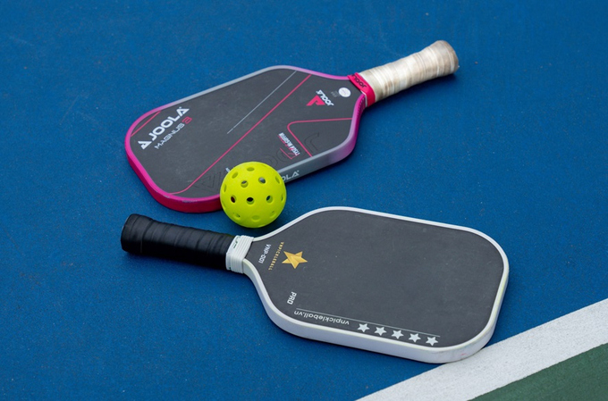 Môn pickleball đang có sức hút tại Việt Nam. 