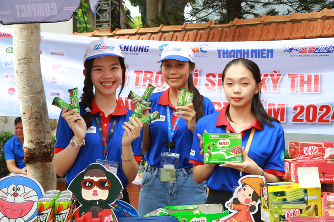 Nestlé Việt Nam đồng hành cùng chương trình Tiếp sức mùa thi tại 162 điểm thi trong Thành phố Hồ Chí Minh. 