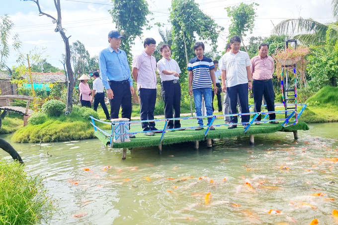 Đến nay huyện Tam Nông có 11 xã đạt chuẩn nông thôn mới, trong đó có 3 xã đạt chuẩn nông thôn mới nâng cao. Ảnh: Lê Hoàng Vũ.