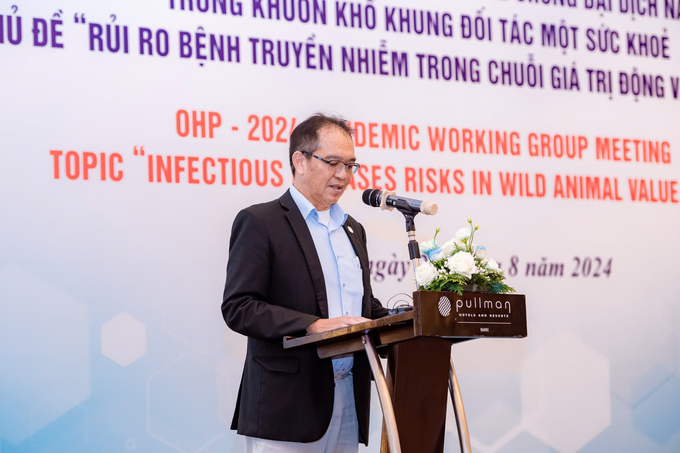 TS. Pawin Padungtod, Điều phối cao cấp của ECTAD (FAO). Ảnh: LL.