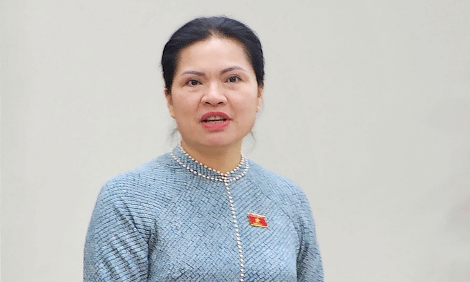 Mrs. Ha Thi Nga, President of Vietnam Women's Union. Photo: Bao Thang.