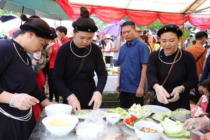 Sản phẩm bí xanh thơm Bắc Kạn được chế biến thành nhiều món ăn. Ảnh: Ngọc Tú.