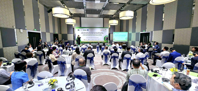 Consultation workshop on financial access in the low-emission rice value chain in Vietnam. Photo: Minh Sang.