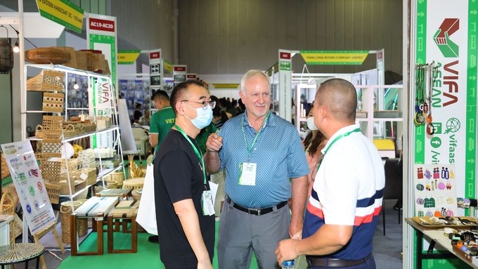 A large number of international buyers are seeking high-quality products at Vifa ASEAN 2024.