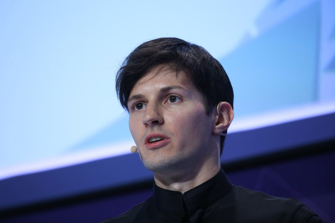 Pavel Durov, CEO của Telegram, phát biểu tại Mobile World Congress ở Barcelona vào hồi tháng 2/2016. Ảnh: Bloomberg.