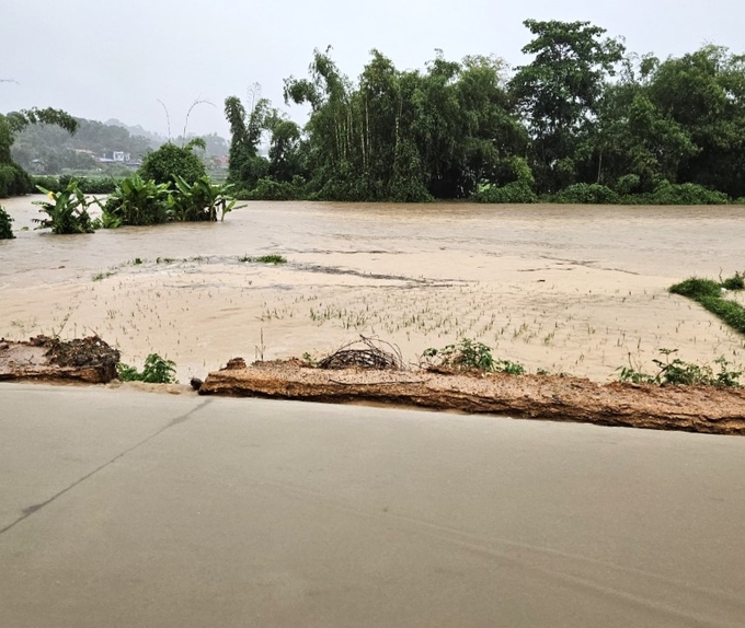 Tỉnh Thái Nguyên đặc biệt lưu ý đến công tác ứng phó với mưa lớn, lũ quét, sạt lở đất... sau bão. Ảnh: Phạm Hiếu.