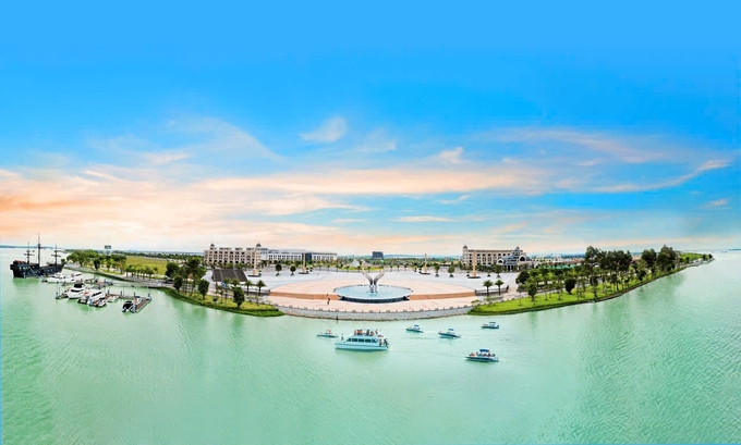 Đô thị sinh thái Aqua City được đầu tư và quy hoạch bài bản hướng đến tạo dựng không gian đáng sống, cộng đồng thịnh vượng tại phía Đông TP.HCM. Ảnh: Đức Trung.