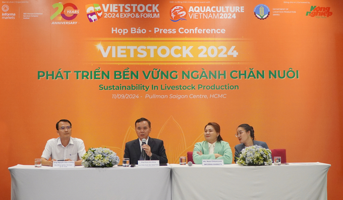 Vietstock 2024 press conference in Ho Chi Minh City. Photo: Nguyen Thuy.