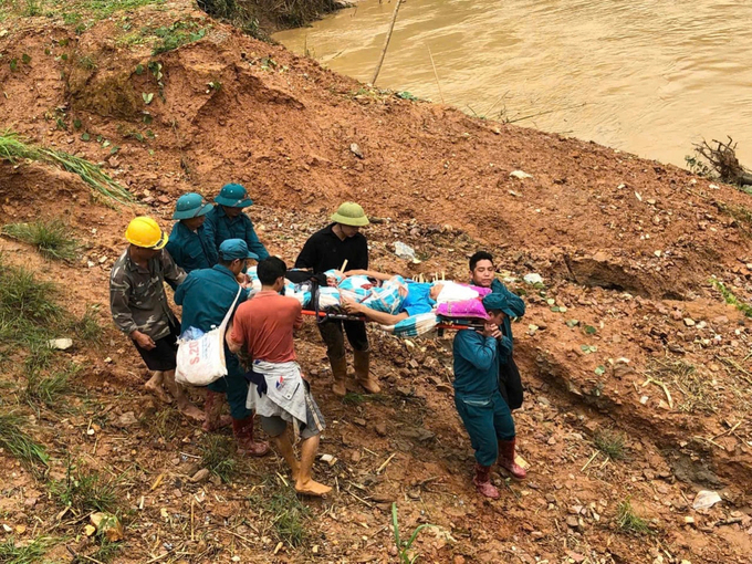 Nạn nhân trong vụ sạt lở tại xã Nậm Lúc (huyện Bắc Hà).