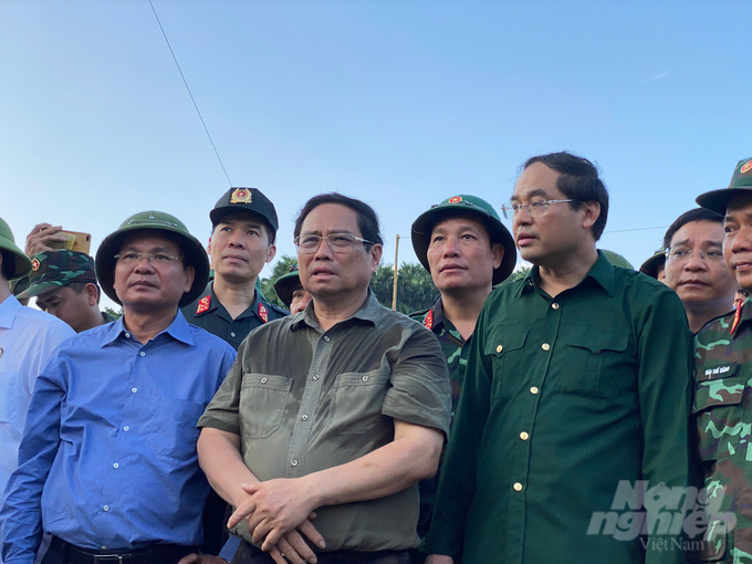 The Prime Minister directed Lao Cai provincial authorities to promptly survey and re-plan Nu Village, overcome the consequences of the flood, and soon stabilize people's lives.