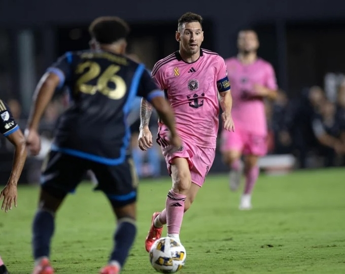 Messi trở lại thi đấu và ghi bàn cho Inter Miami. Ảnh: GettyImages