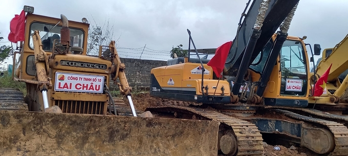 Công ty TNHH Số 10 - Lai Châu liên tục 'thâu tóm' các gói thầu đầu tư xây dựng vốn ngân sách Nhà nước khiến cho tên tuổi của 'ông lớn' này ngày càng đi lên. Ảnh: IT.