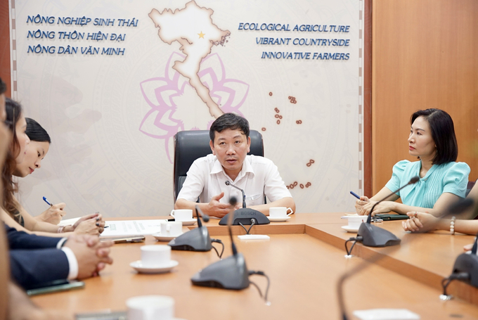 ICD Director Nguyen Do Anh Tuan believes that the support from partner groups may demonstrate to the world that One CGIAR has worked closely with MARD to build a more resilient Vietnam in the face of natural disasters. Photo: Linh Linh.