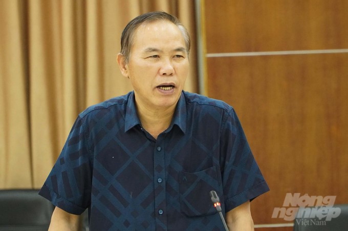 According to Deputy Minister Phung Duc Tien, the decline in fishing vessel management in some localities, including Quang Tri, will hinder the process of removing the IUU yellow card. Photo: Vo Dung.