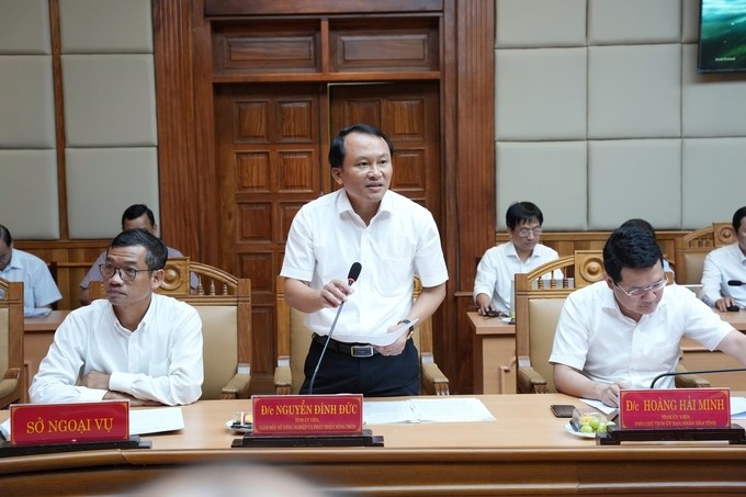 Mr. Nguyen Dinh Duc, Director of the Thua Thien - Hue Department of Agriculture and Rural Development, affirmed that '3 no' and '2 no' fishing vessels will be completely handled before December 31, 2024. Photo: CD.