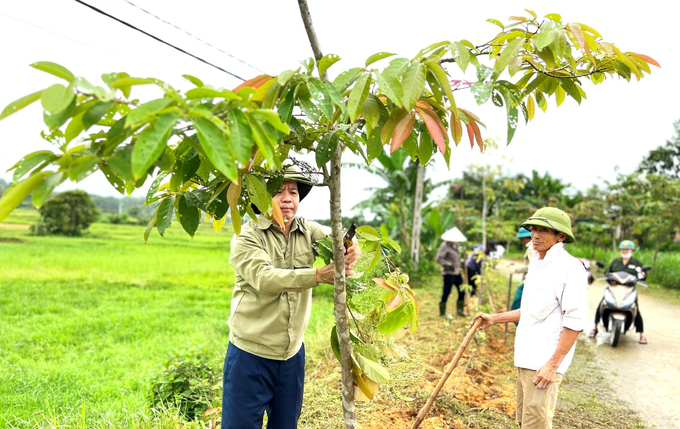 Xây dựng NTM có điểm khởi đầu, không có kết thúc... Ảnh: Thanh Nga.