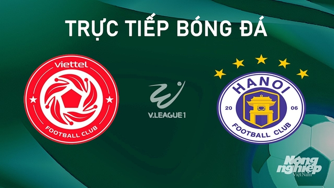 Trực tiếp bóng đá V-League 2024/25 giữa Viettel vs Hà Nội hôm nay 22/9/2024