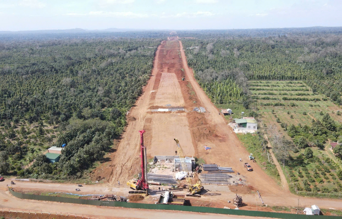 The completion of the Khanh Hoa - Buon Ma Thuot expressway will facilitate investor access to Dak Lak Province. Photo: Quang Yen.