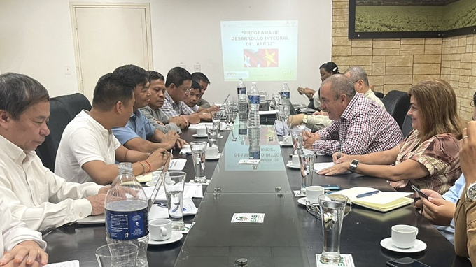 Meeting between the Ministry of Agriculture and Rural Development and the Cuban Ministry of Agriculture in Havana. Photo: ICD.