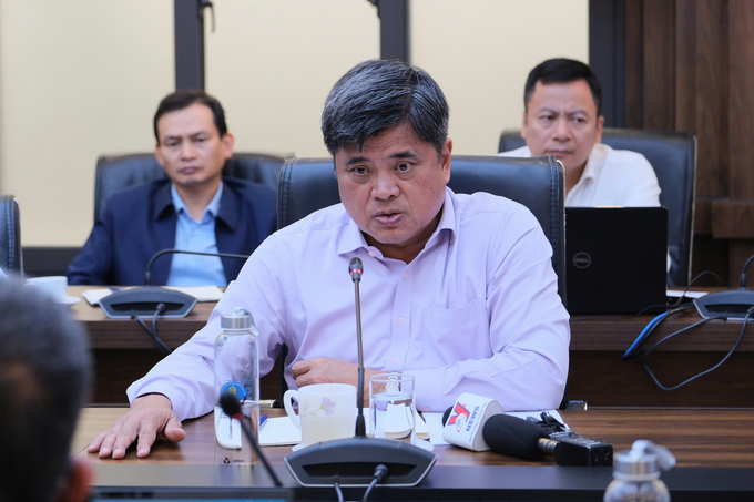 Deputy Minister Tran Thanh Nam: 'The 1M ha Project is not for financial purposes'. Photo: Quynh Chi.