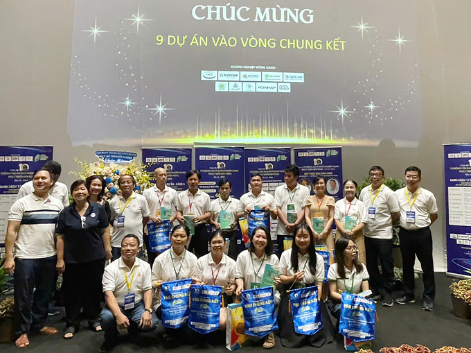 Nine projects from the second semi-final round advance to the final phase of the Green Start-up – Sustainable Development Competition 2024. Photo: Tran Quynh.