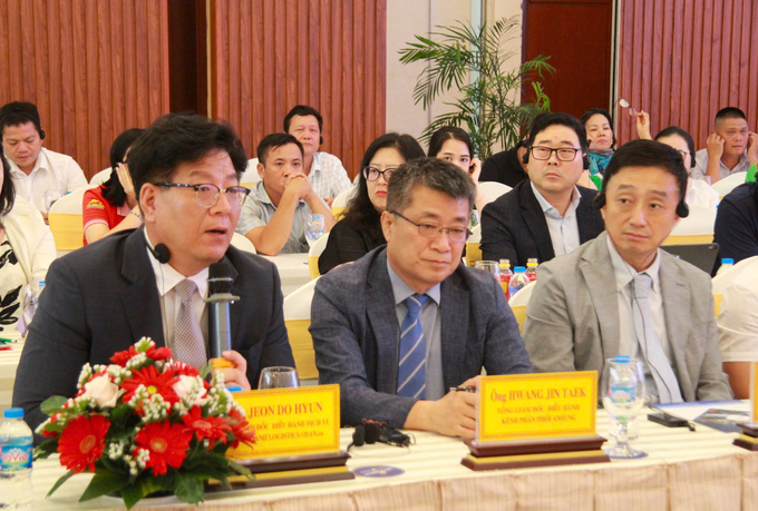 The conference attracted 38 South Korean businesses. Photo: TL.