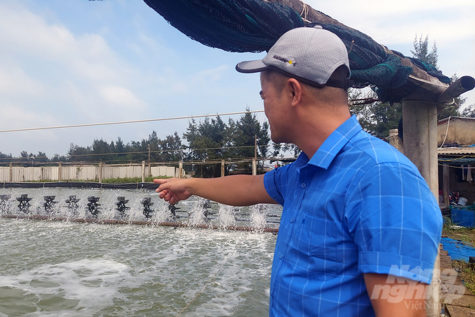 High-tech shrimp farming continues to develop exponentially. Photo: Vo Dung.