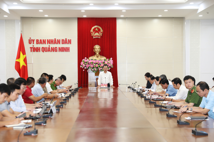 Quang cảnh cuộc họp. Ảnh: QMG.