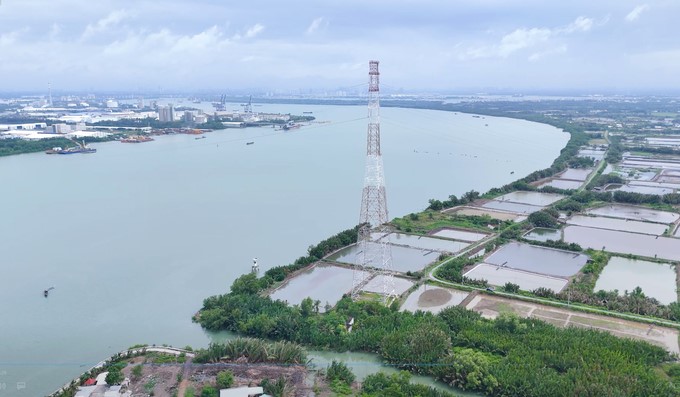 The Ho Chi Minh City Fisheries Center project is located on the Xoai Rap river. Photo: Thanh Son.