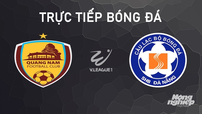 Trực tiếp bóng đá V-League 2024/25 giữa Quảng Nam vs Đà Nẵng hôm nay 29/9/2024