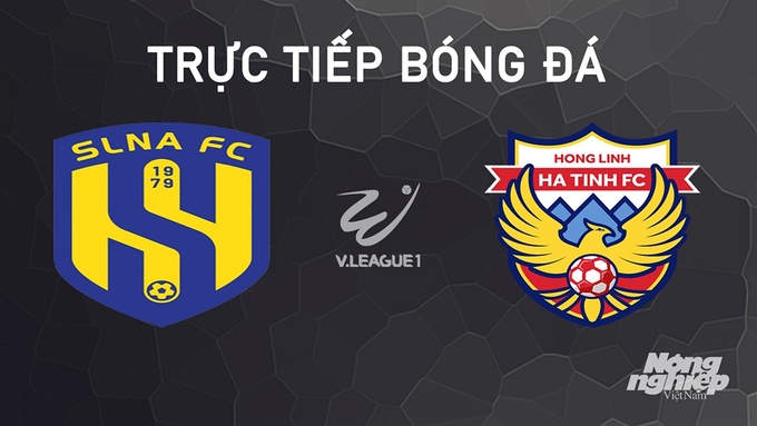 Trực tiếp bóng đá V-League 2024/25 giữa SLNA vs Hà Tĩnh hôm nay 29/9/2024