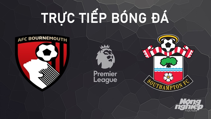 Trực tiếp bóng đá Ngoại hạng Anh giữa Bournemouth vs Southampton ngày 1/10/2024