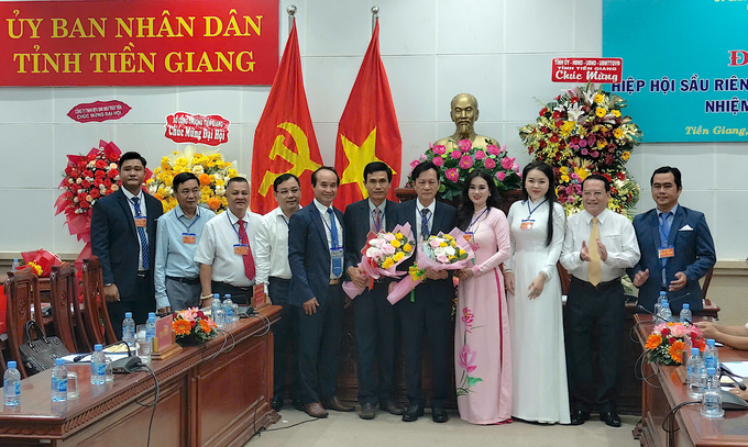 The Tien Giang Durian Association is the first industry organization for durian in the Mekong Delta. Photo: Minh Dam.