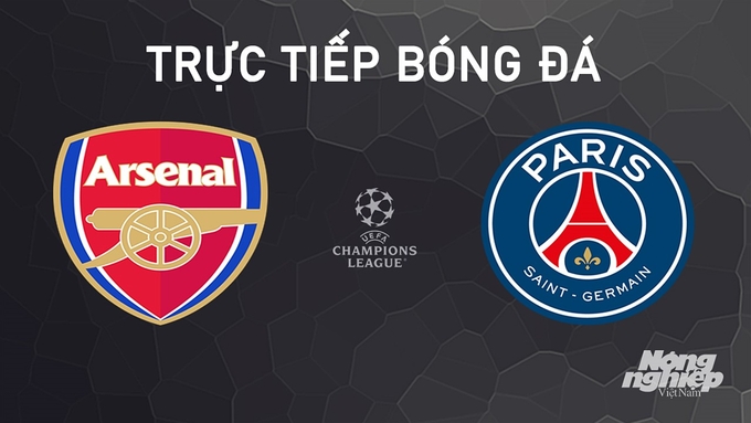 Trực tiếp bóng đá giữa Arsenal vs PSG ngày 2/10/2024