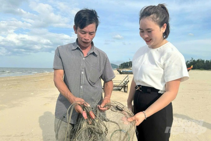 Phu Sang Cooperative invests resources for fishermen to reach out to the sea. Photo: Thanh Nga.