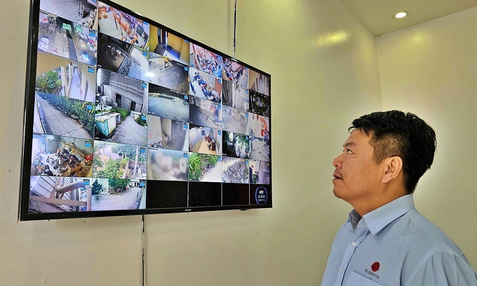 Fujinuco’s entire production process is monitored by cameras. Photo: Bao Thang.