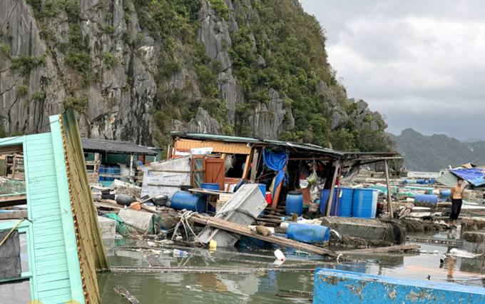 Aquaculture was one of the industries heavily damaged after Typhoon Yagi.