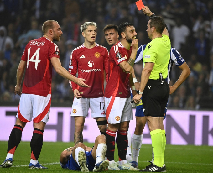 Cầu thủ Man.United đang gặp nhiều bất ổn nên chưa có kết quả khả quan. Ảnh: AFP