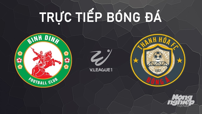 Trực tiếp bóng đá V-League 2024/25 giữa Bình Định vs Thanh Hóa hôm nay 4/10/2024