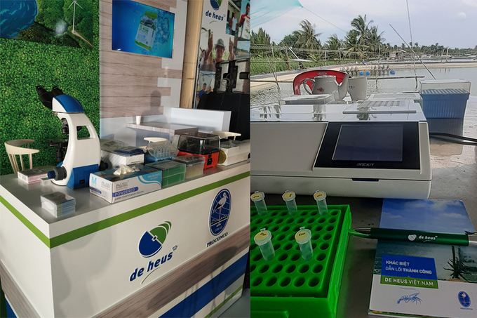 Mobile laboratory of De Heus Vietnam