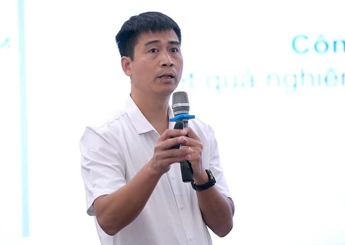 Dr. Do Tien Phat - Head of Plant Cell Technology Department, Institute of Biotechnology (Vietnam Academy of Science and Technology). Photo: Tung Dinh.