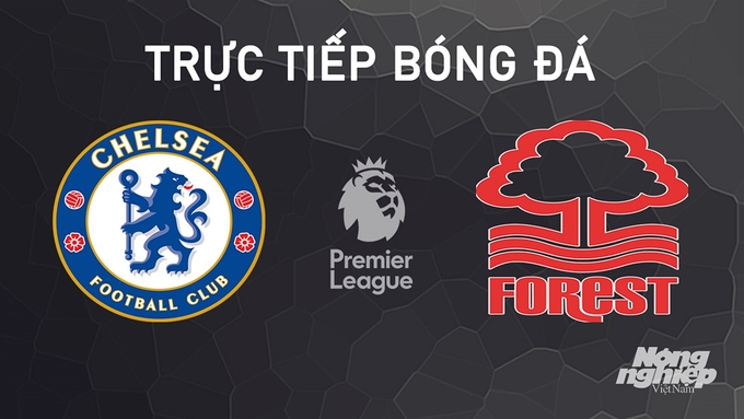 Trực tiếp bóng đá Ngoại hạng Anh giữa Chelsea vs Nottingham Forest hôm nay 6/10/2024