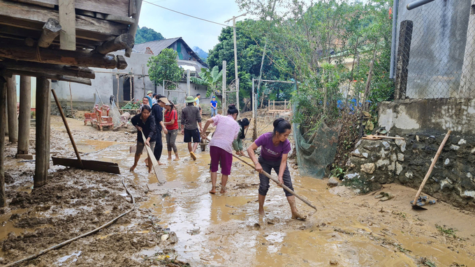 Cứ sau mỗi trận thiên tai là người chăn nuôi ở miền núi lại lo ngay ngáy. Ảnh: Việt Khánh.