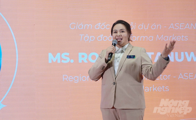 Mrs. Rose Chitanuwat, Director of Project Chains - ASEAN at Informa Markets Group. Photo: Hong Tham.