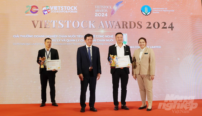 Trang Linh Company (located in Ba Ria - Vung Tau Province) was recognized as a leading company in the field of livestock waste treatment and management technology.