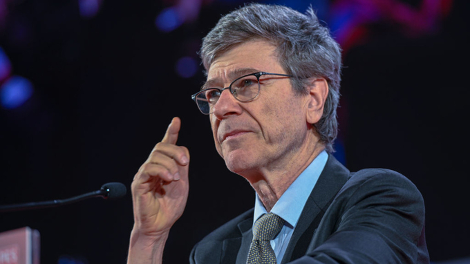 Nhà kinh tế học Jeffrey Sachs, chủ tịch Mạng lưới Giải pháp Phát triển Bền vững của Liên hợp quốc. Ảnh: Getty.