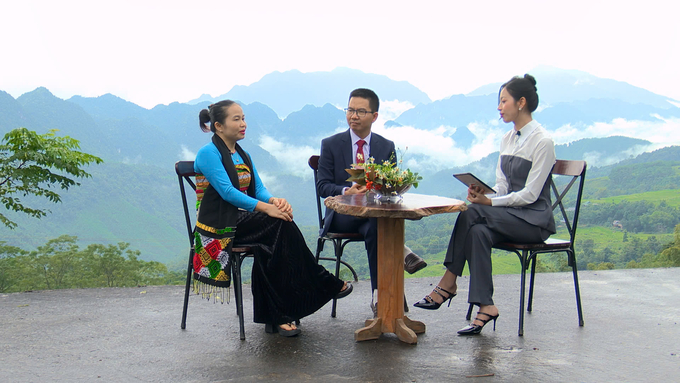 Talk 'Farmers' knowledge unlocks agricultural and rural tourism'. Photo: Pham Huy.