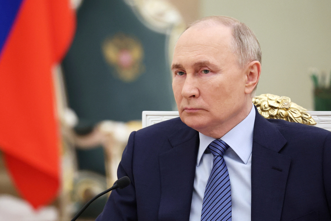 Tổng thống Nga Vladimir Putin tại Điện Kremlin hồi tháng 3/2024. Ảnh: Sputnik.