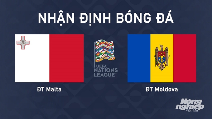 Nhận định bóng đá UEFA Nations League 2024/25 giữa Malta vs Moldova ngày 13/10/2024