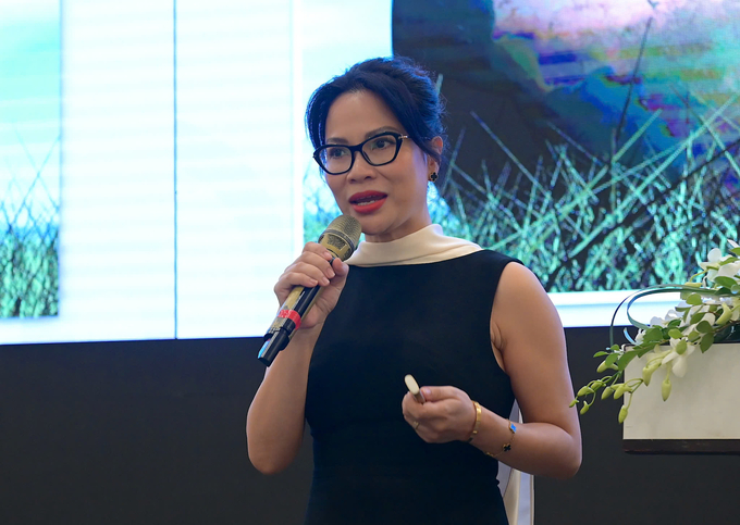 Ms. Dao Thu Trang: 'Vietnam is considered a hot spot for drug resistance'. Photo: Tung Dinh.